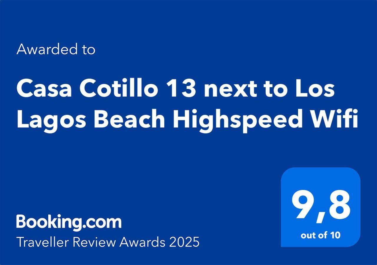 Casa Cotillo 13 Next To Los Lagos Beach Highspeed Wifi Екстериор снимка
